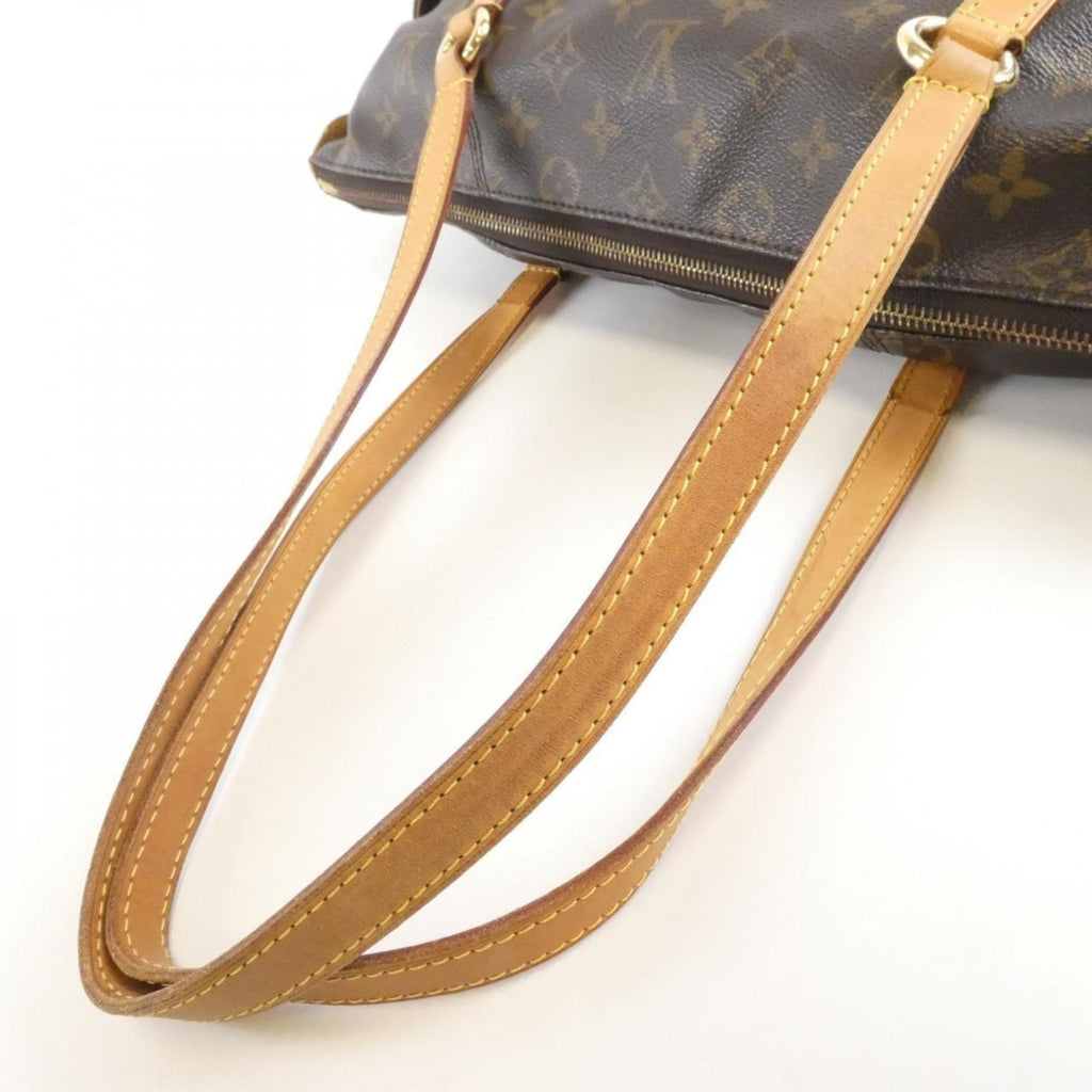 Louis Vuitton Marron Coated Canvas Handbag