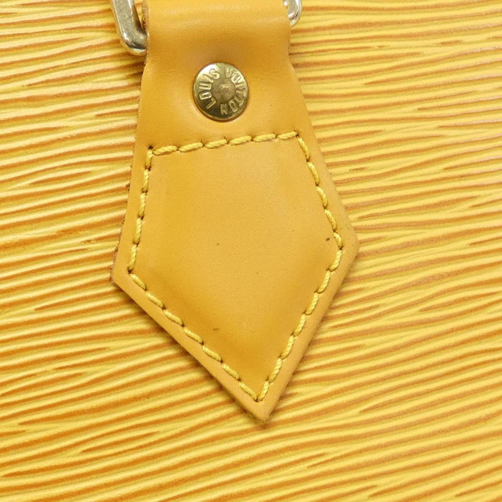 Louis Vuitton Yellow Leather Handbag