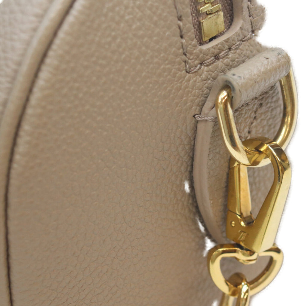Louis Vuitton Grayish Tourterelle Monogram Empreinte Boston Bag