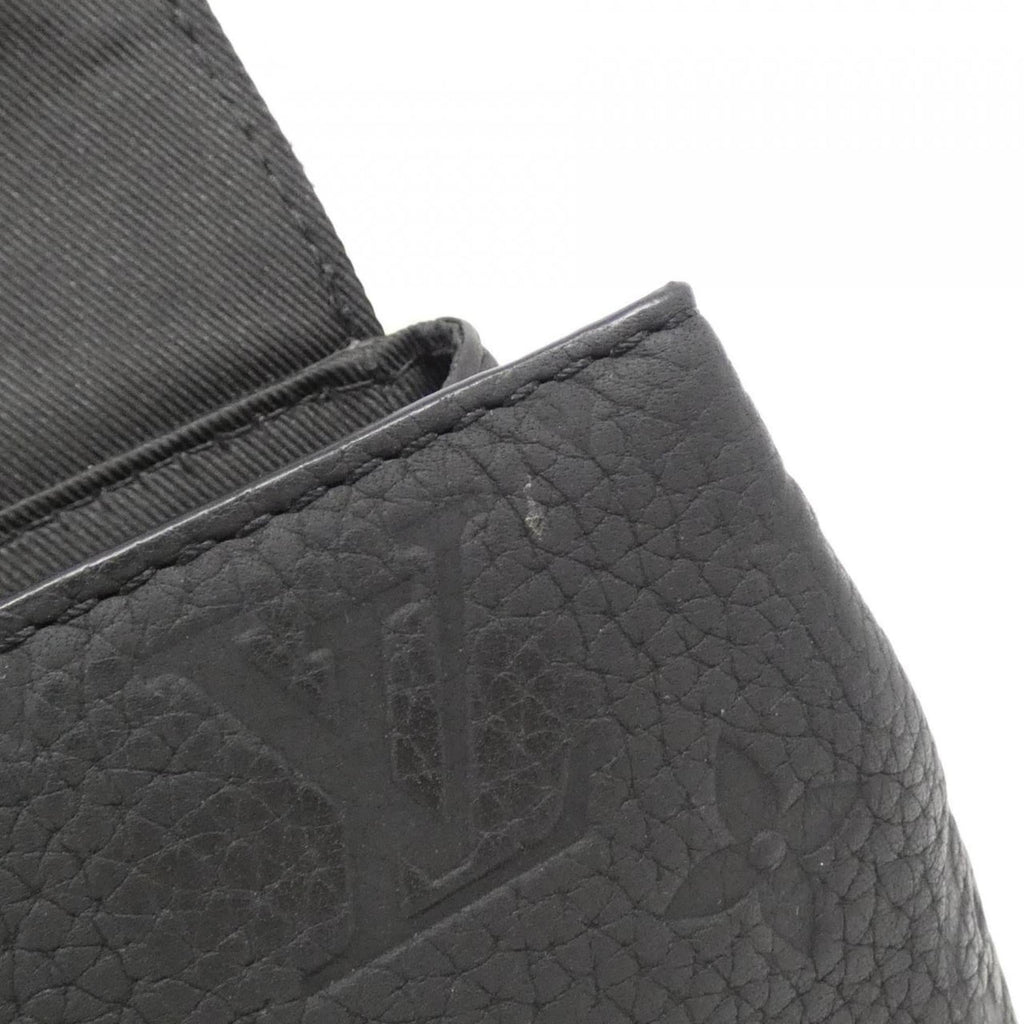Louis Vuitton Black Leather Shoulder Bag