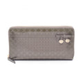 Gucci Khaki Patent Leather Long Wallet (Bi-Fold) (Pre-Owned)
