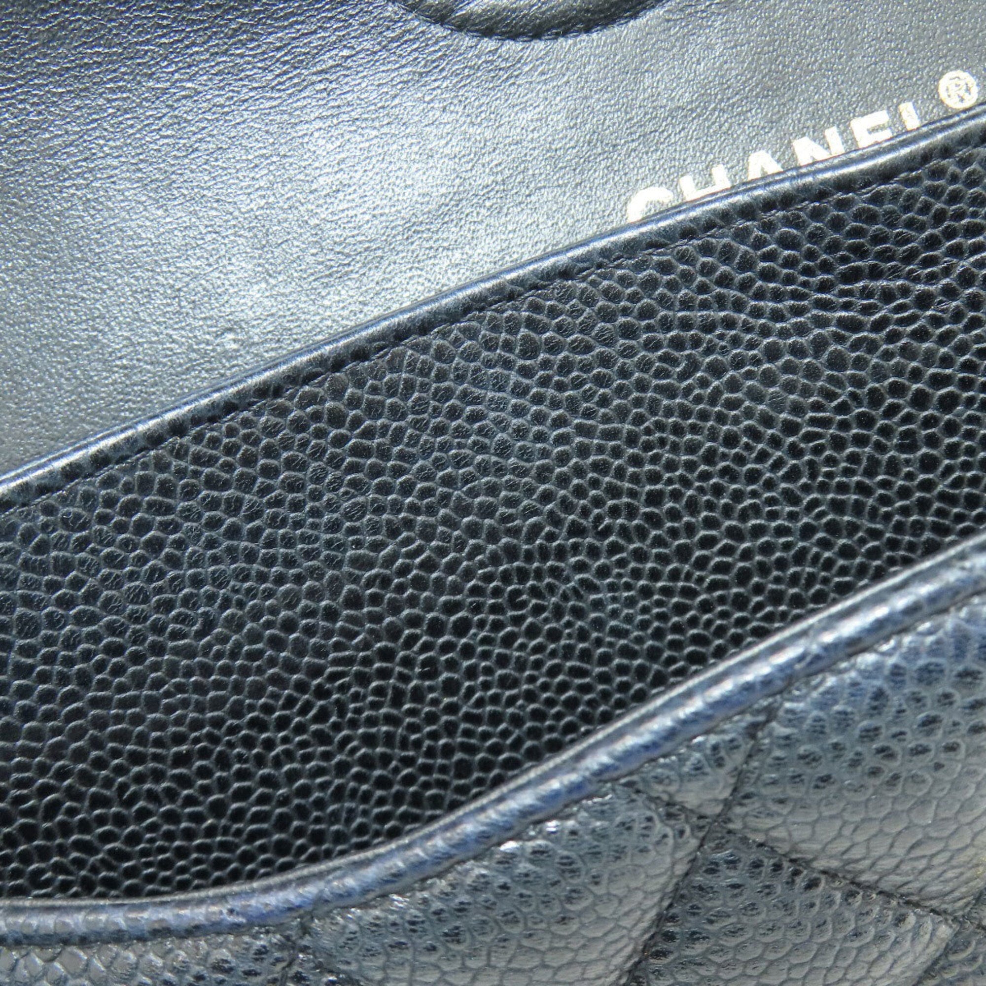 Chanel Black Leather Shoulder Bag