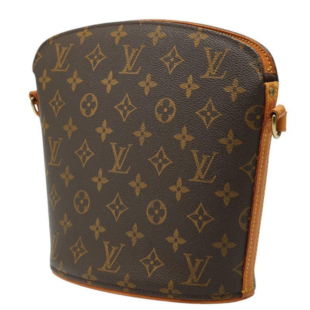 Louis Vuitton Brown Pvc Leather Shoulder Bag