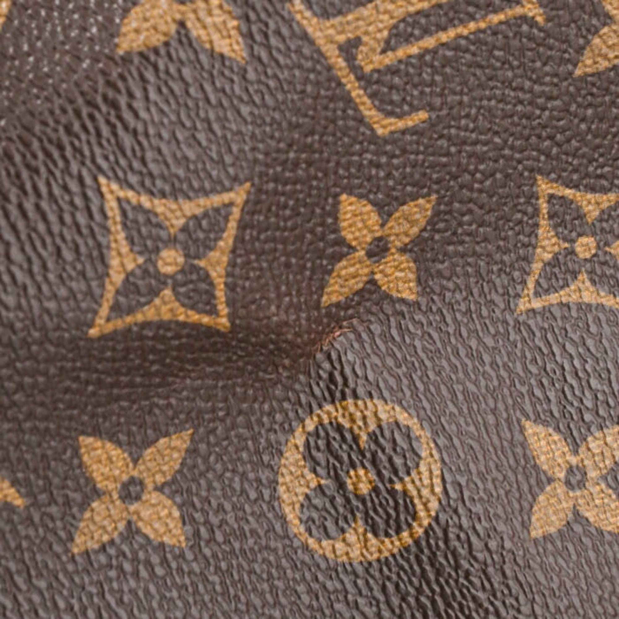 Louis Vuitton Brown Monogram Macassar Monogram Boston Bag