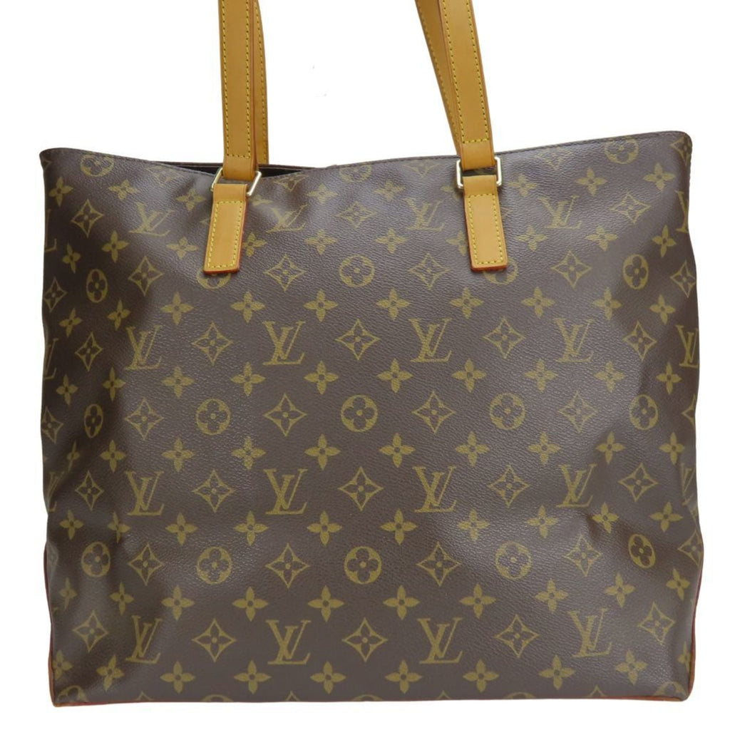 Louis Vuitton Brown Monogram Leather Tote Bag