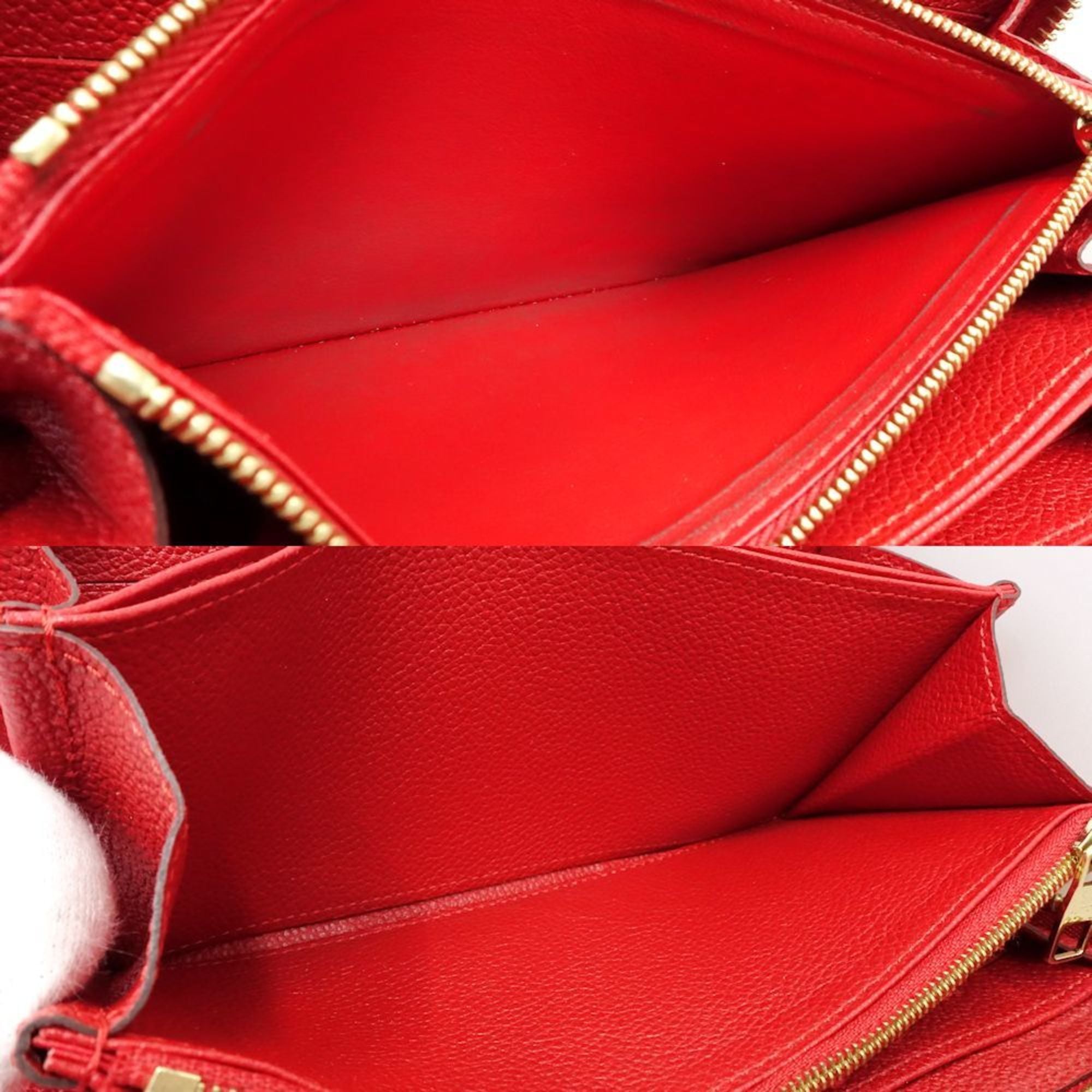 Louis Vuitton Monogram Empreinte Coquelicots Monogram Empreinte Long Wallet