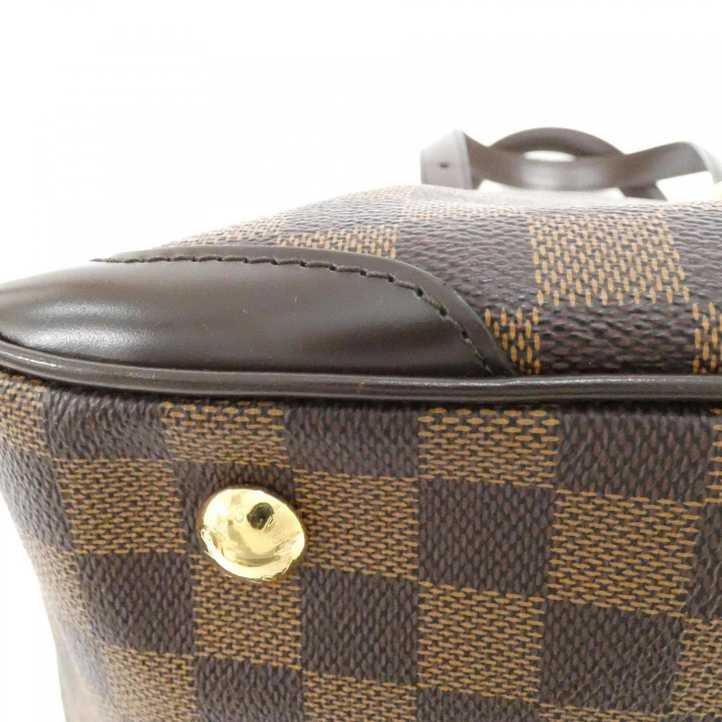 Louis Vuitton Brown Coated Canvas Shoulder Bag