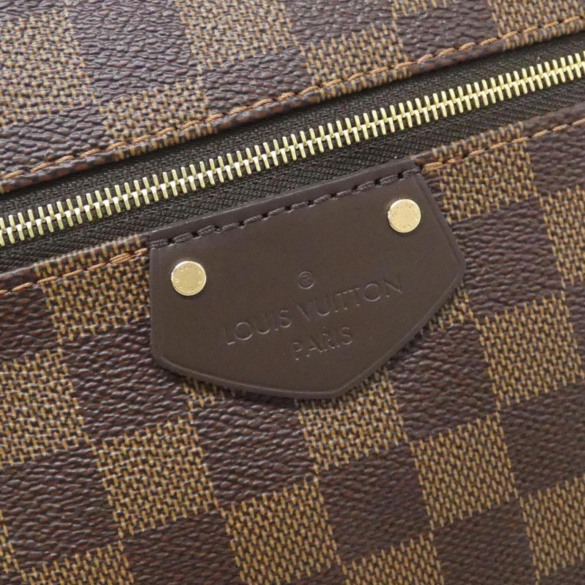 Louis Vuitton Brown Coated Canvas Handbag
