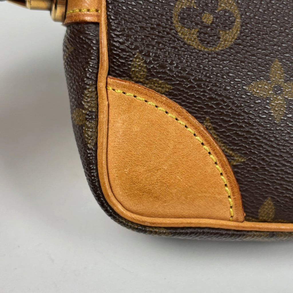 Louis Vuitton Brown Monogram Clutch Bag