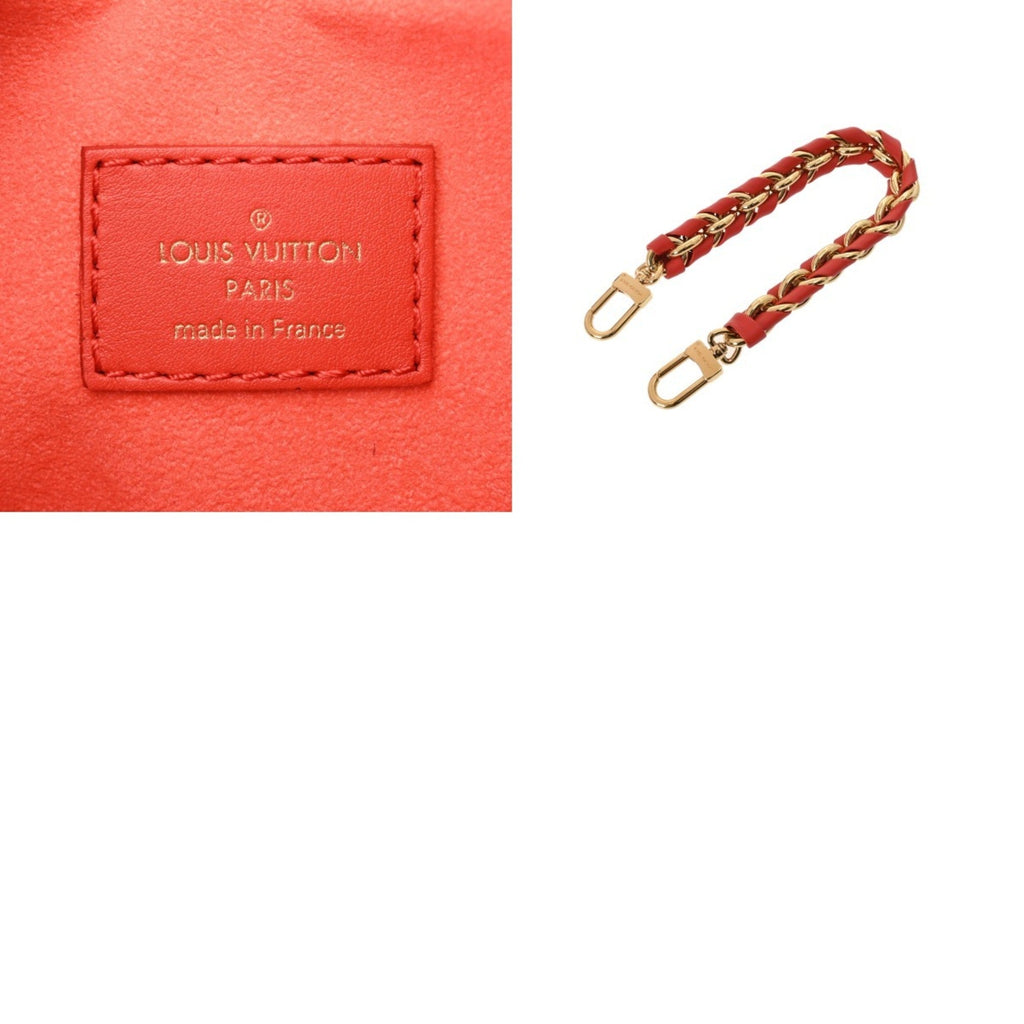 Louis Vuitton Red Color Leather Shoulder Bag