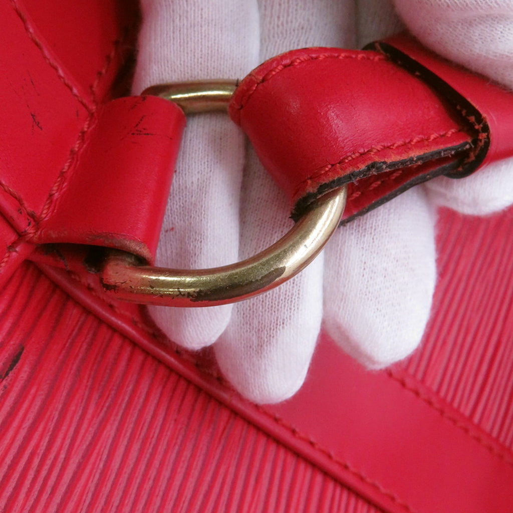 Louis Vuitton Castilian Red Epi Leather Shoulder Bag