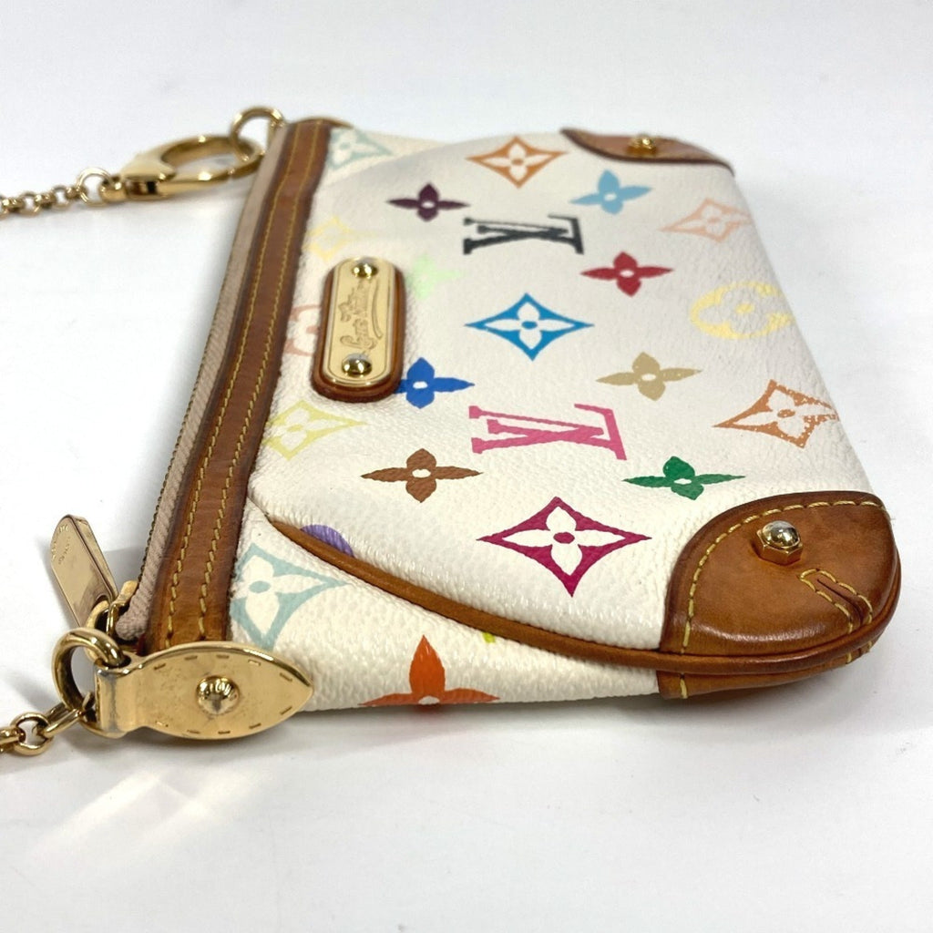 Louis Vuitton Blanc Monogram Multicolore Pouch Shoulder Bag