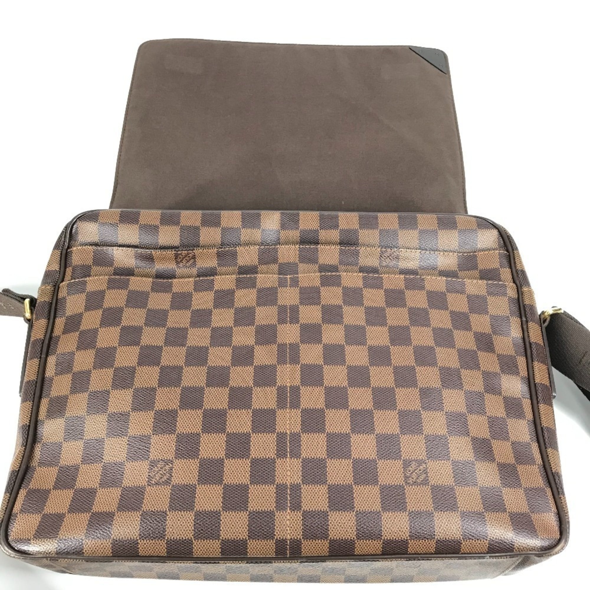 Louis Vuitton Damier Brown Ebene Damier Canvas Messenger Bag Shoulder Bag