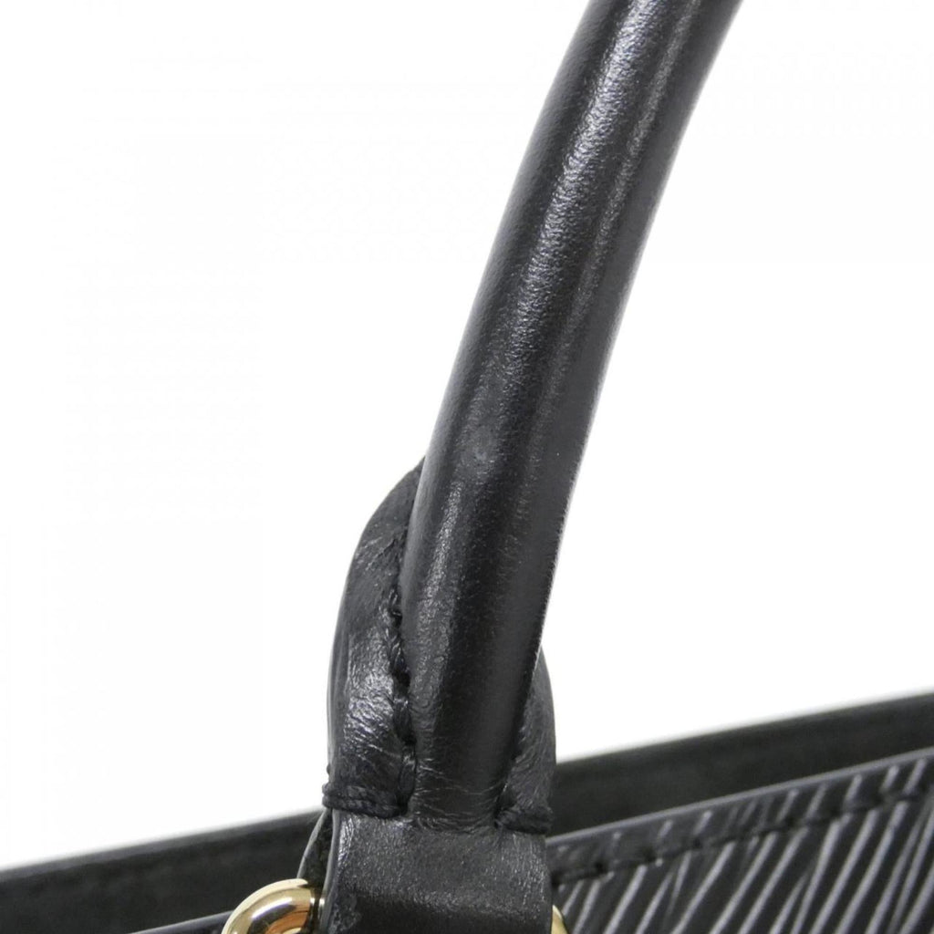 Louis Vuitton Black Leather Handbag