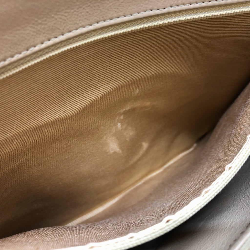 Chanel Beige Leather Tote Bag