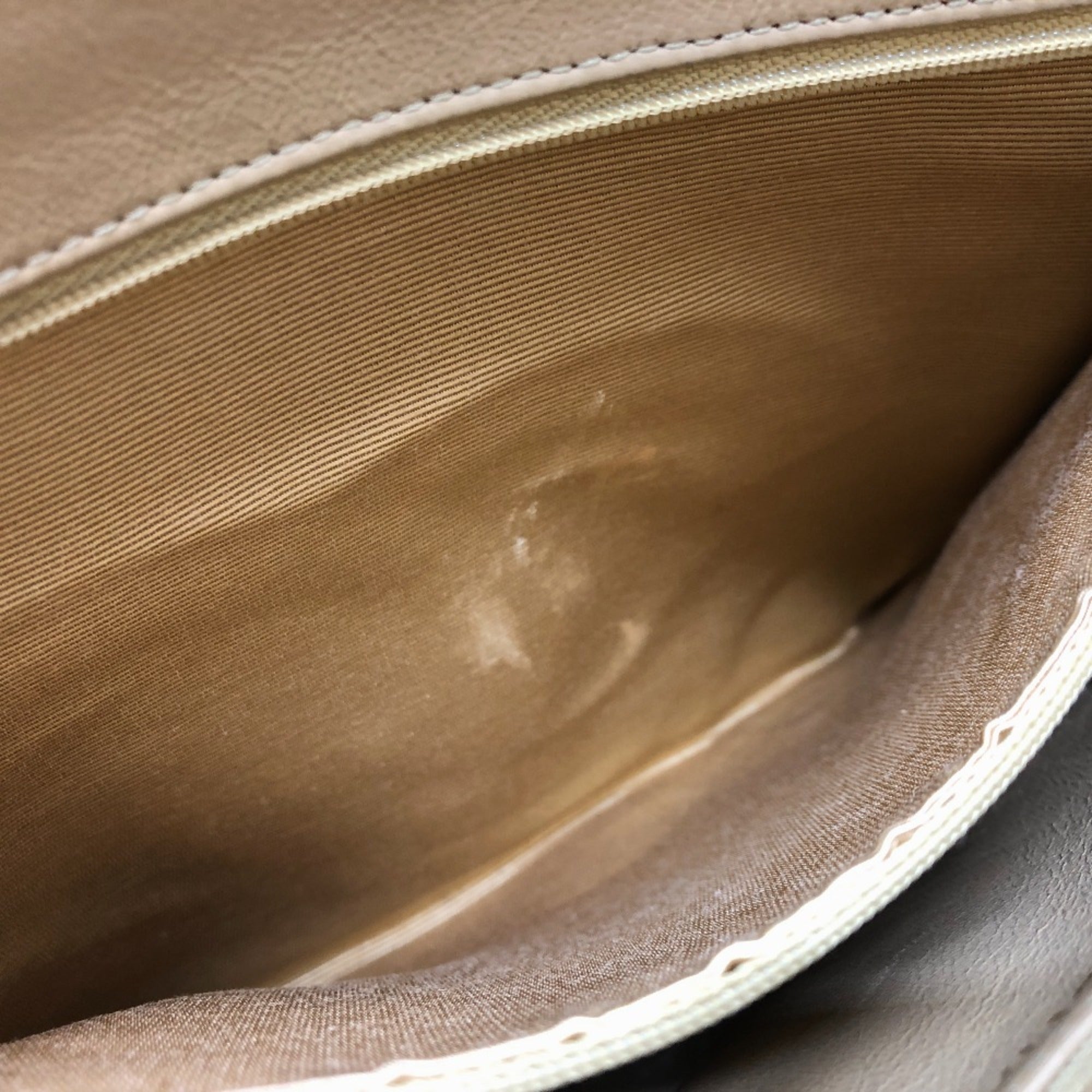 Chanel Beige Leather Tote Bag