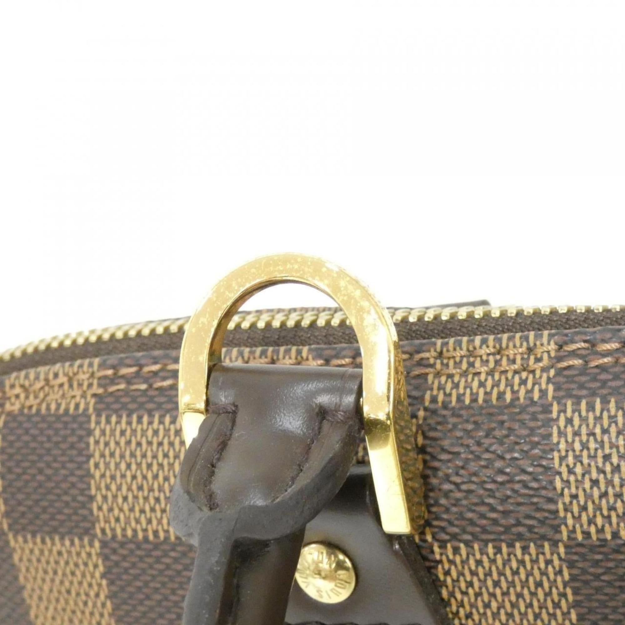 Louis Vuitton Ebene Coated Canvas Handbag