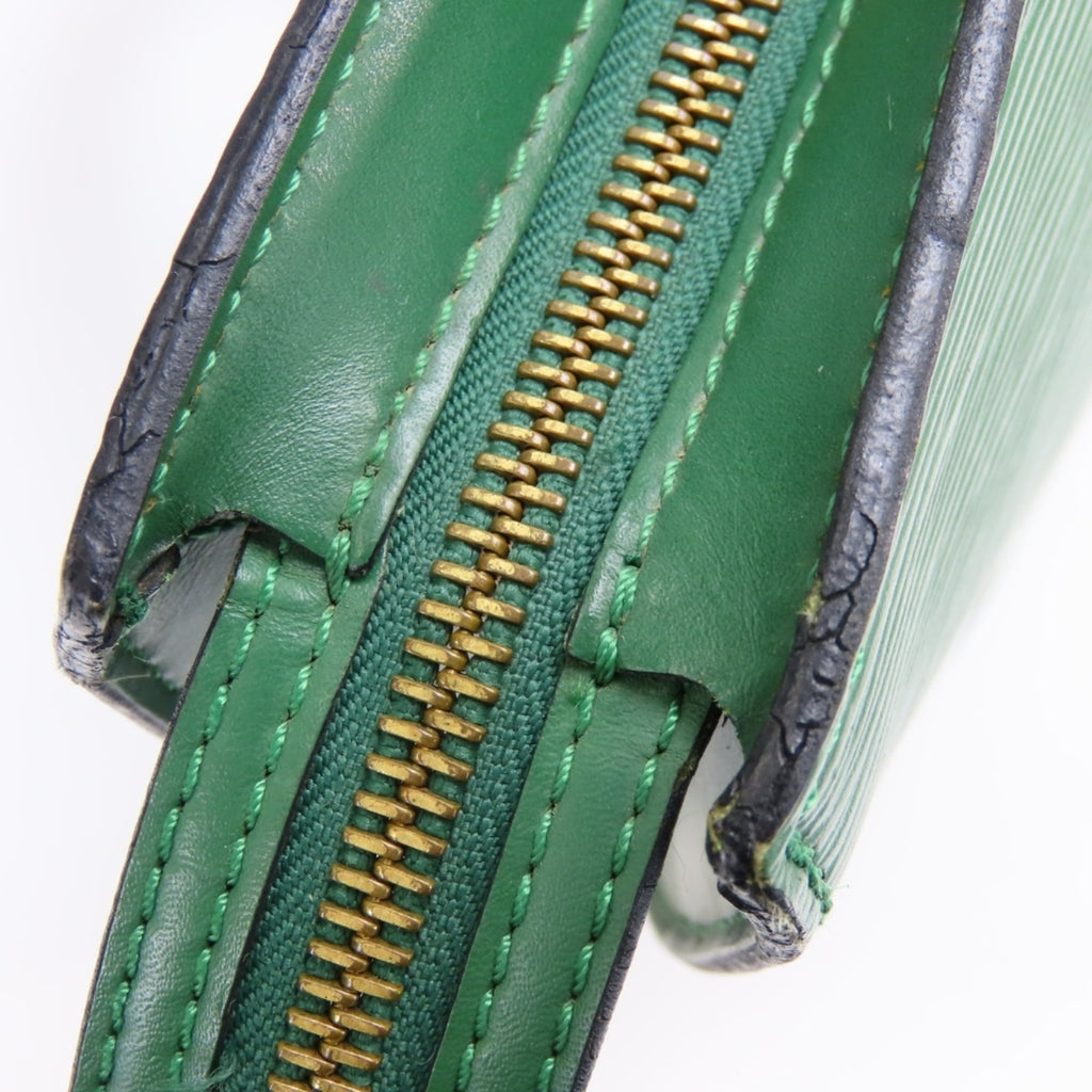 Louis Vuitton Borneo Green Epi Leather Tote Bag