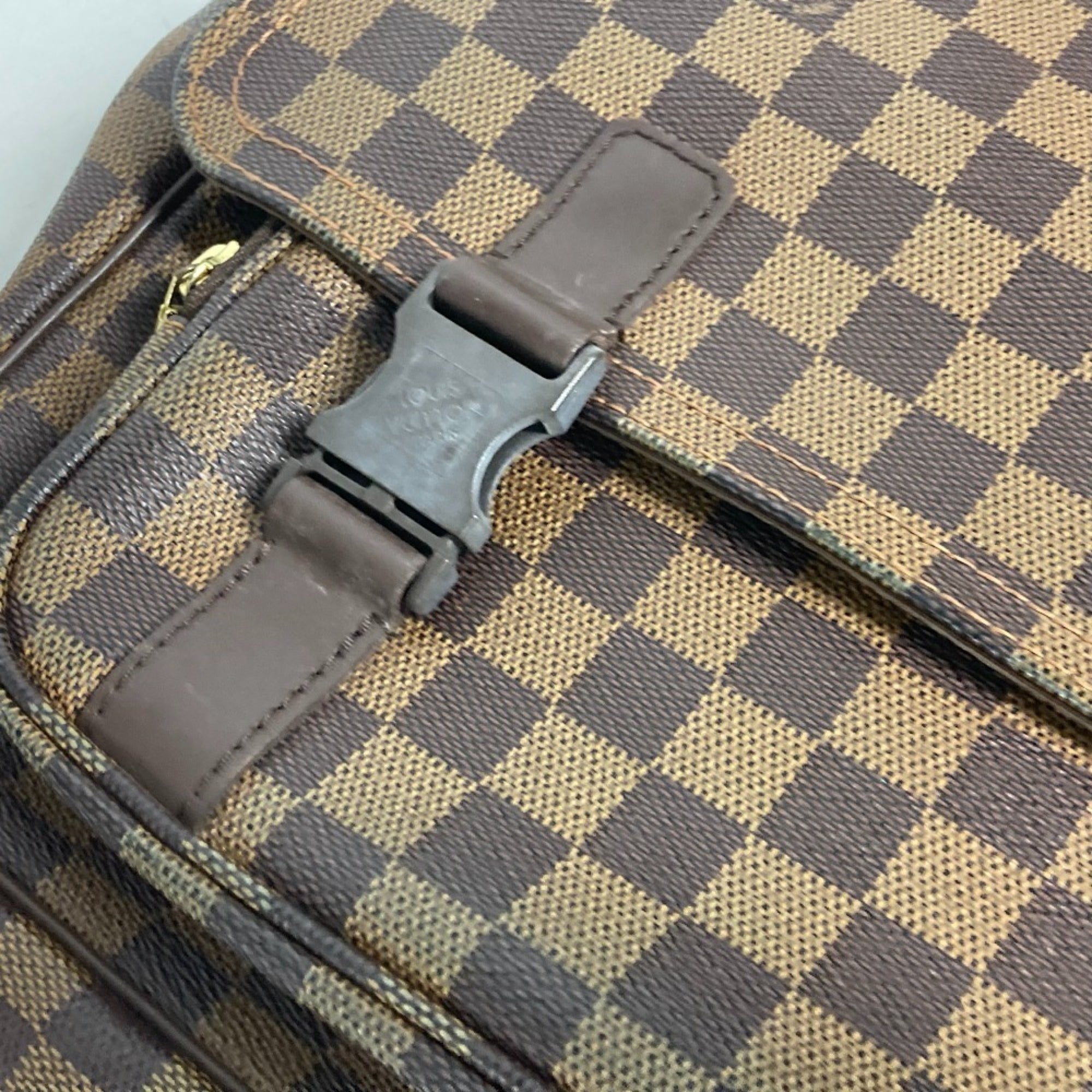 Louis Vuitton Brown Ebene Damier Canvas Messenger Bag Shoulder Bag