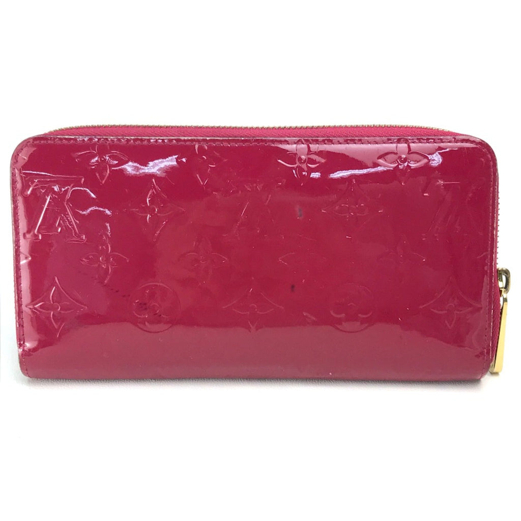 Louis Vuitton Pink Leather Long Wallet