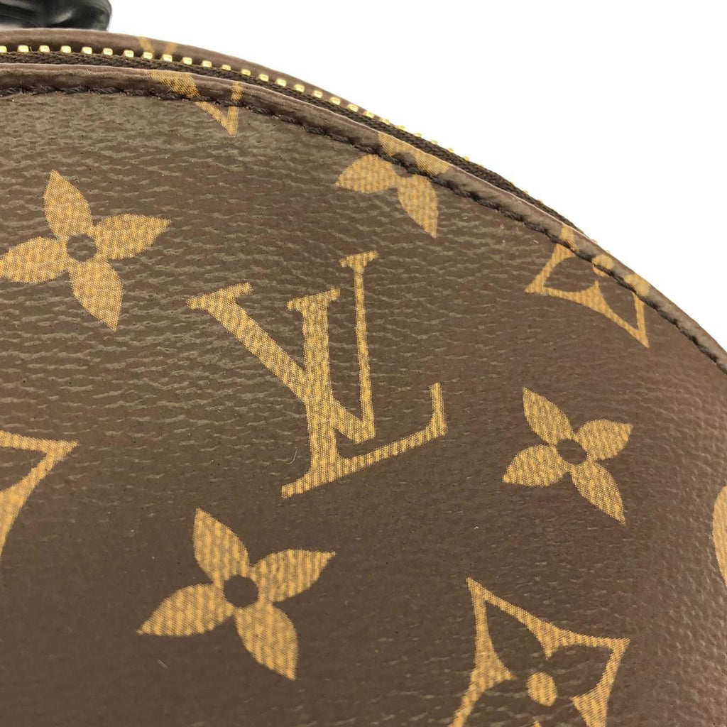 Louis Vuitton Brown Coated Canvas Backpack