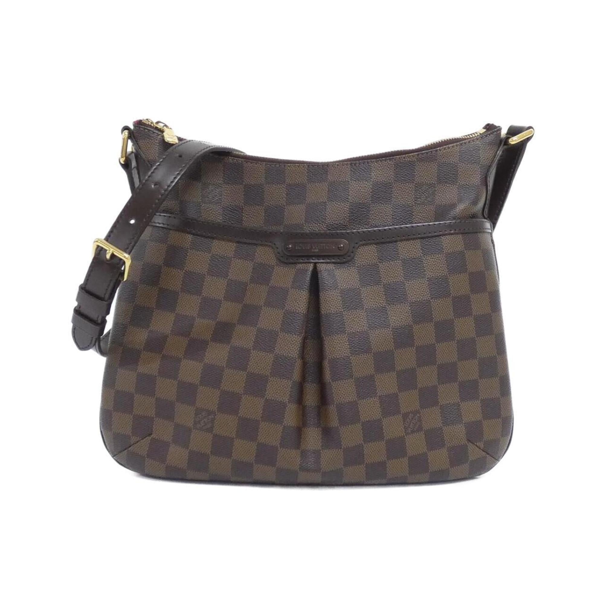 Louis Vuitton Brown Coated Canvas Shoulder Bag