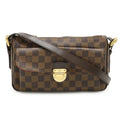 Louis Vuitton Brown Pvc Shoulder Bag