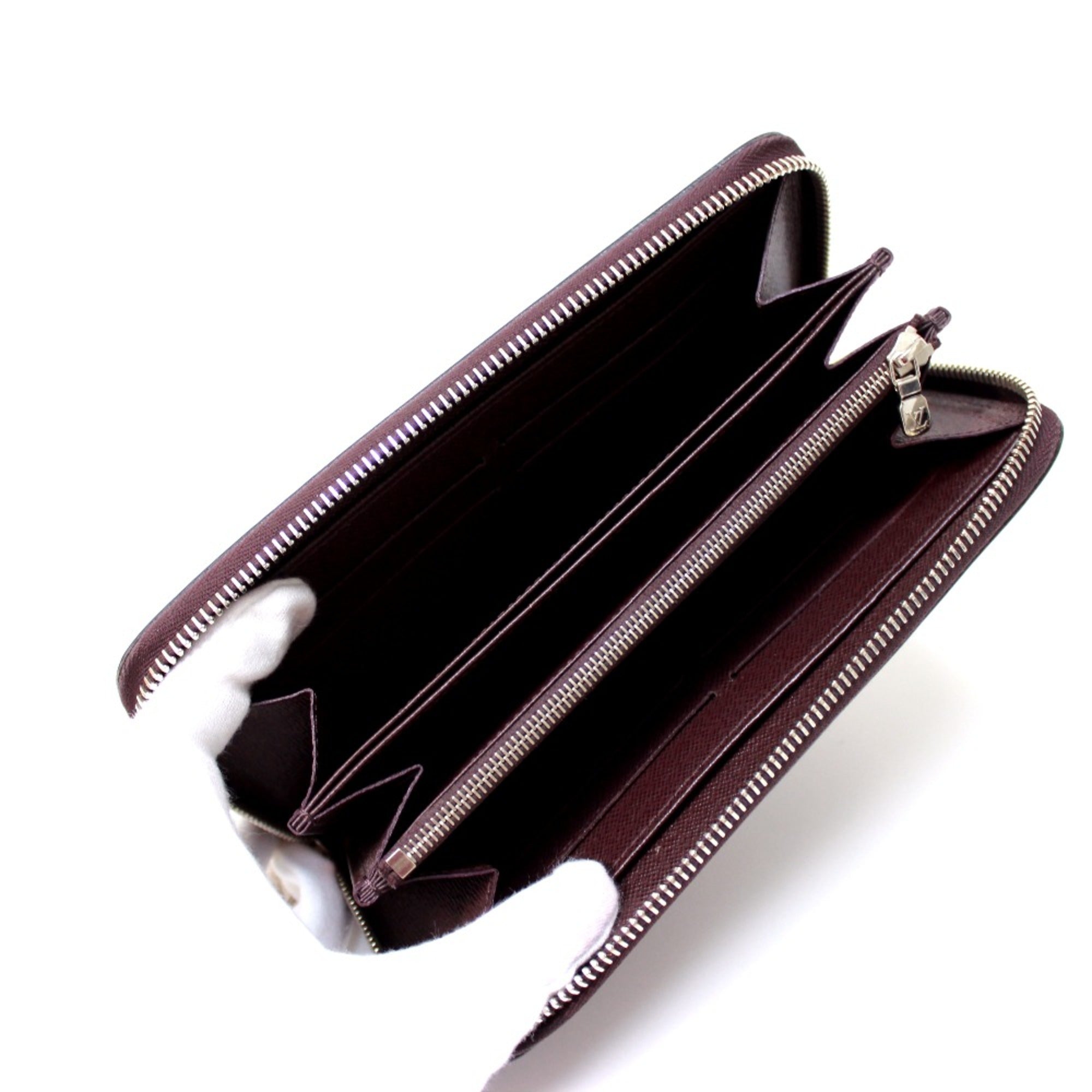 Louis Vuitton Purple Leather Long Wallet