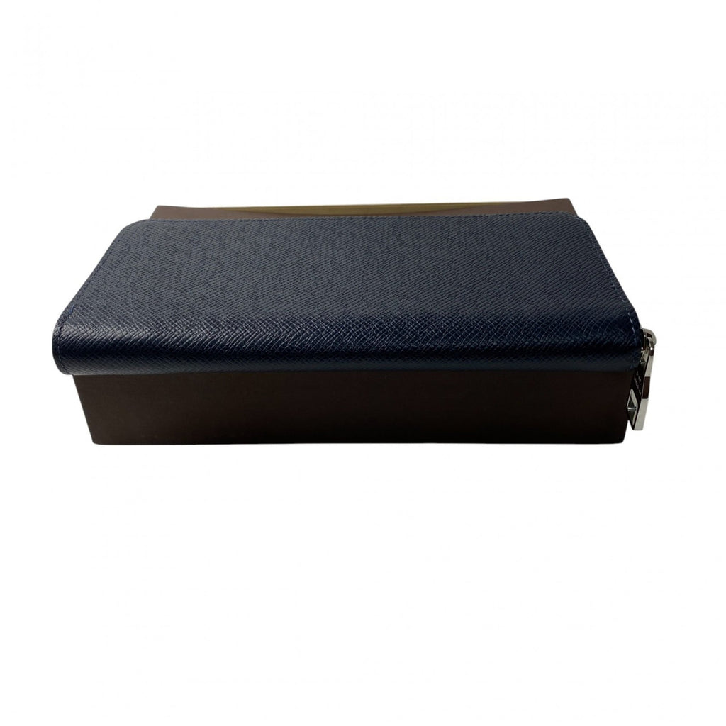 Louis Vuitton Navy Leather Long Wallet