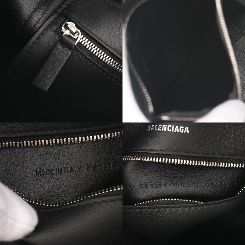 Balenciaga Black Leather Tote