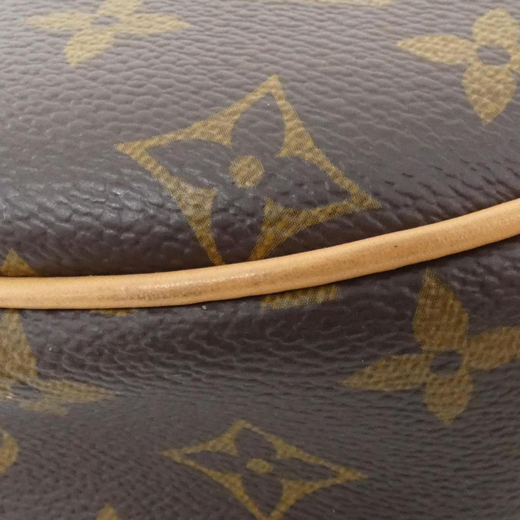 Louis Vuitton Marron Coated Canvas Shoulder Bag