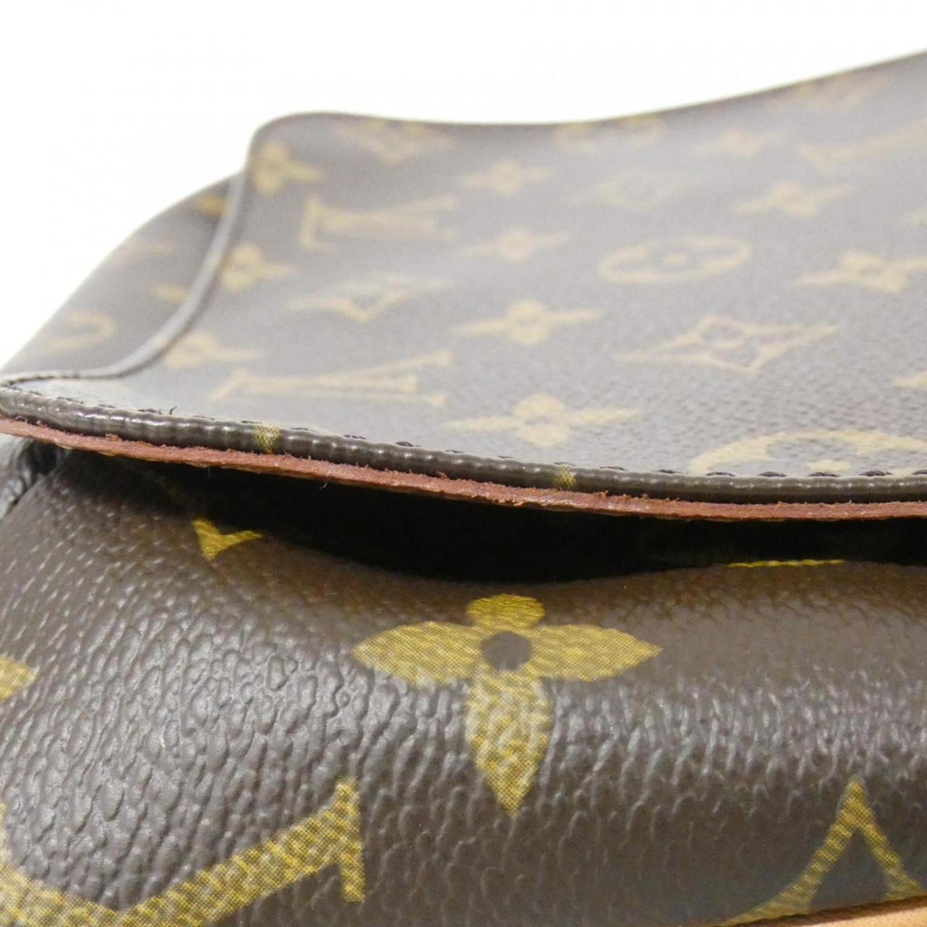 Louis Vuitton Marron Coated Canvas Shoulder Bag