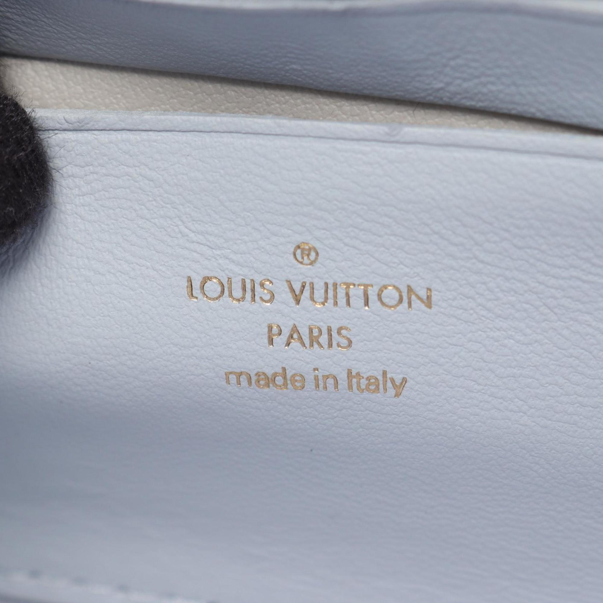 Louis Vuitton Blue Leather Shoulder Bag