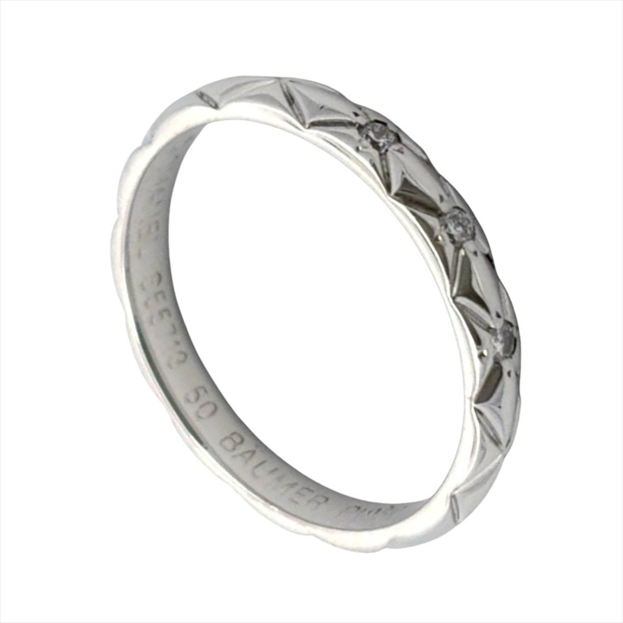 Chanel Platinum Platinum 950 Band Ring