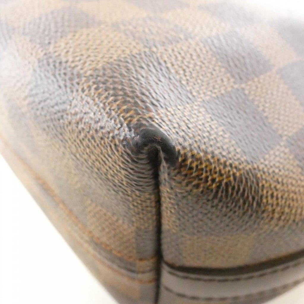 Louis Vuitton Brown Coated Canvas Shoulder Bag