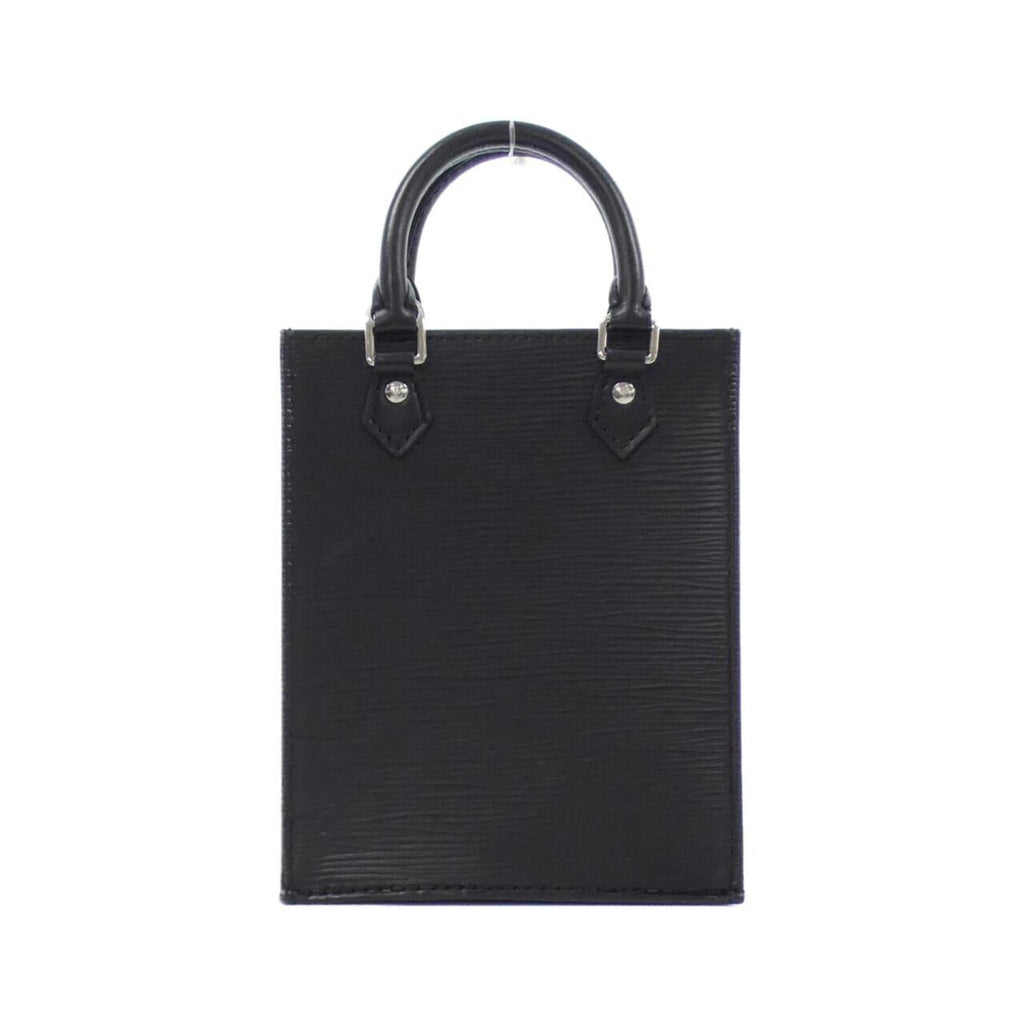 Louis Vuitton Black Leather Handbag
