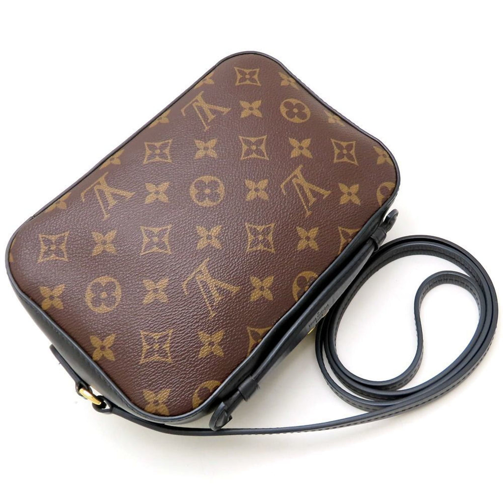 Louis Vuitton Monogram Brown Noir Canvas Shoulder Bag
