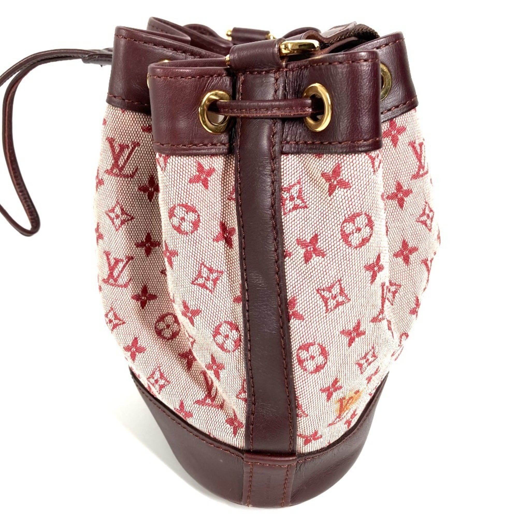 Louis Vuitton Cerise Red Color Monogram Mini Handbag Shoulder Bag