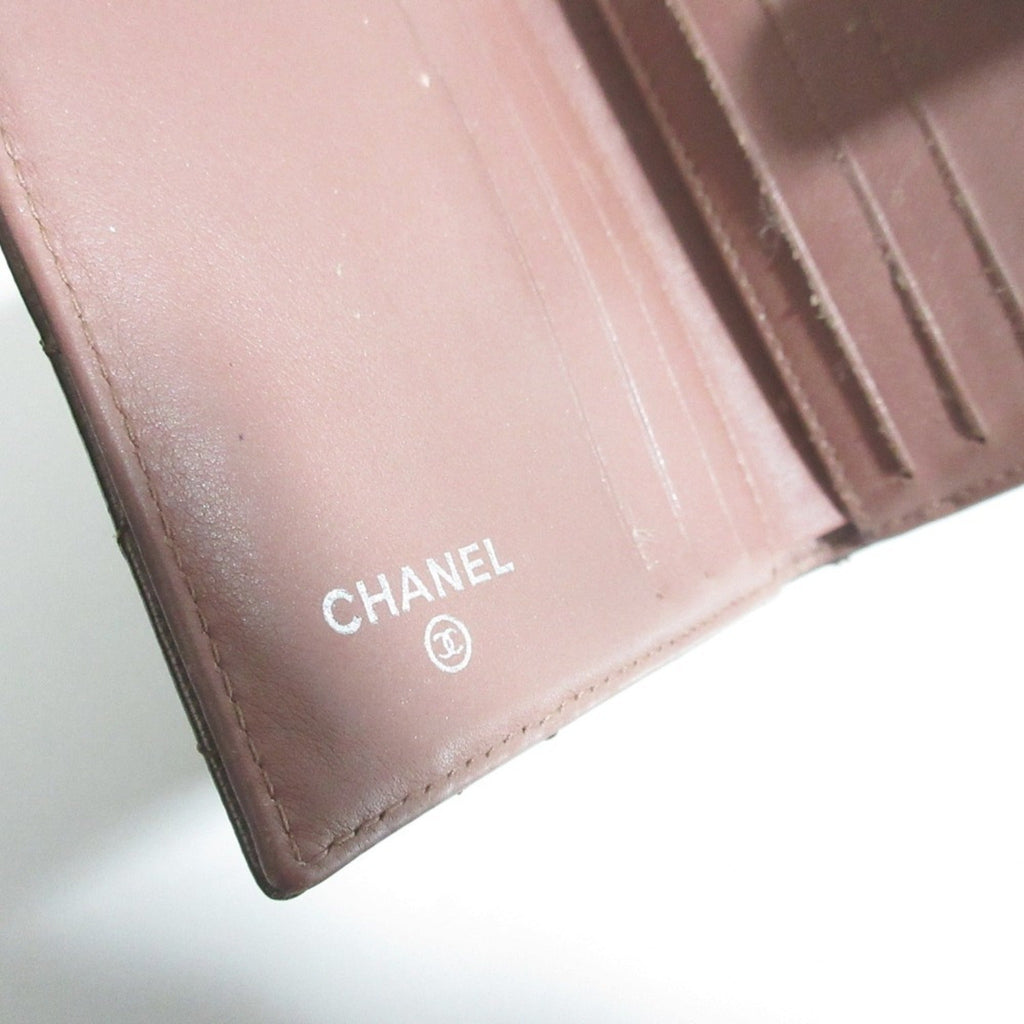 Chanel Bronze Patent Leather Wallet (Bi-Fold)