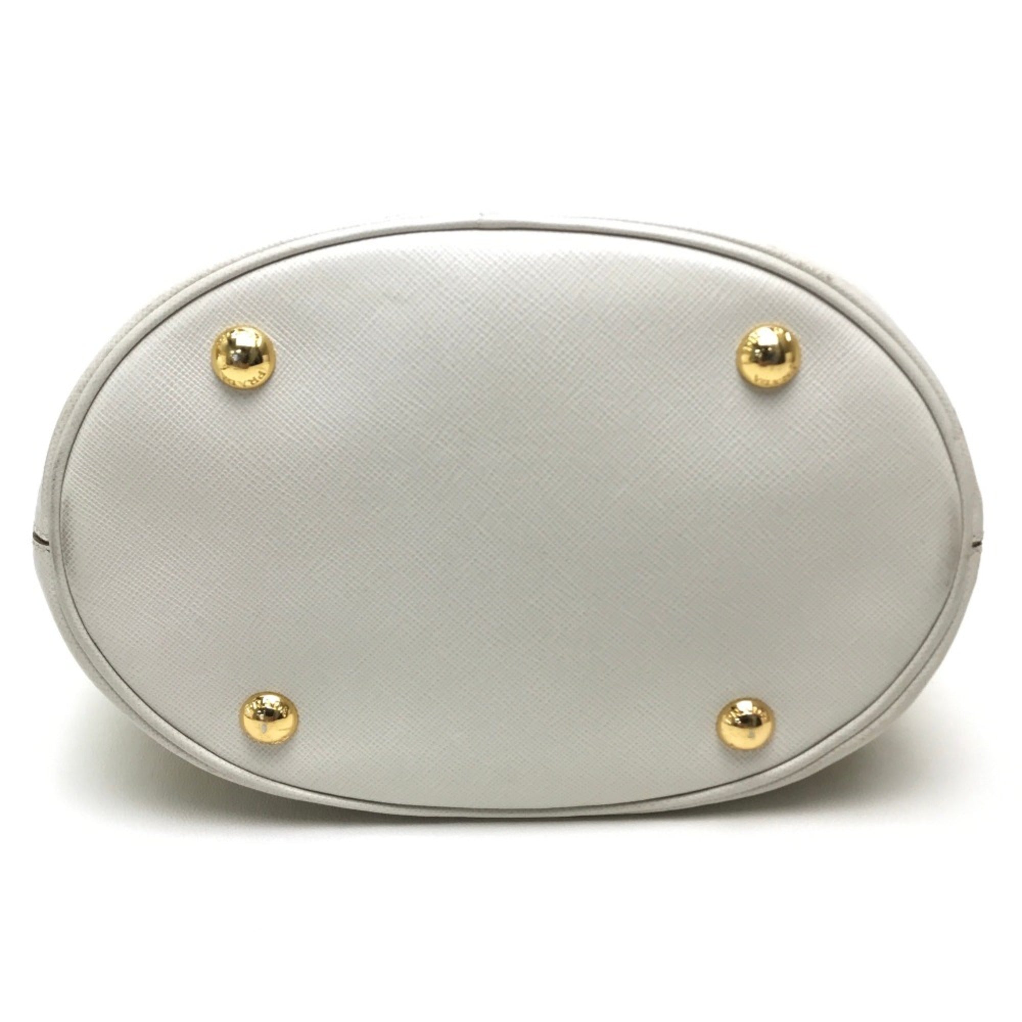 Prada Yellow Leather Shoulder Bag