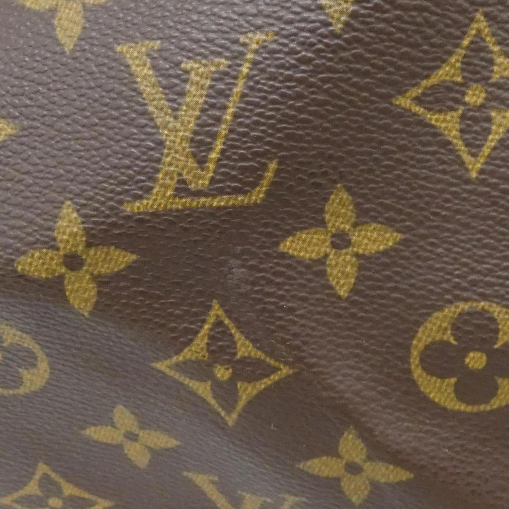Louis Vuitton Brown Coated Canvas Boston Bag