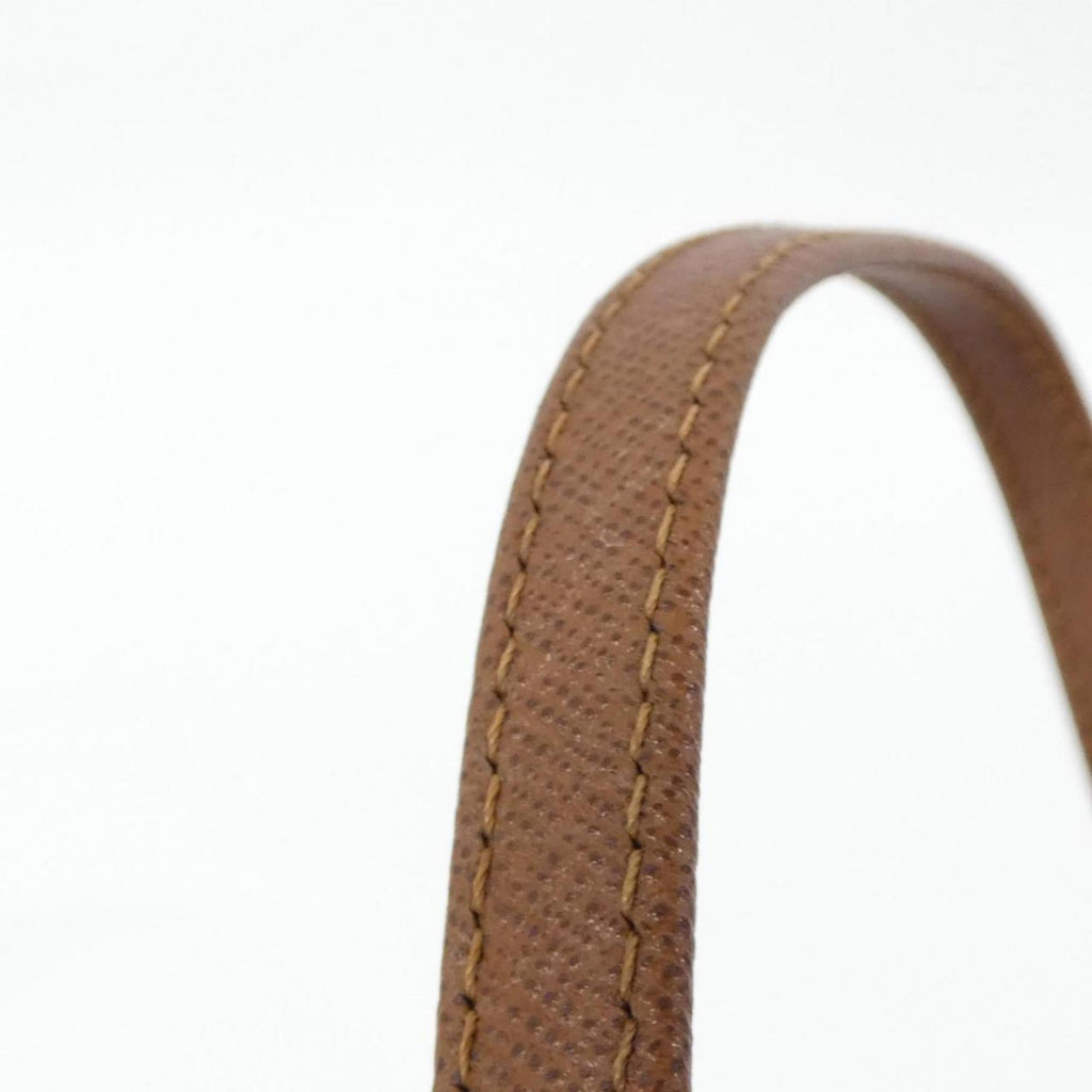 Louis Vuitton Marron Coated Canvas Handbag