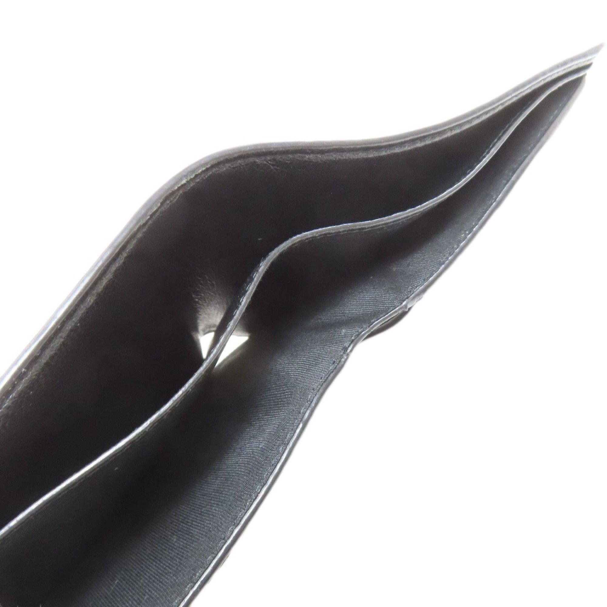 Balenciaga Black Leather Wallet (Bi-Fold)