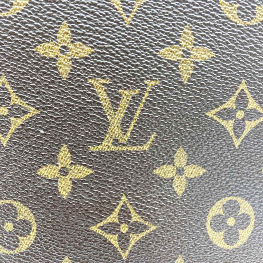 Louis Vuitton Brown Monogram Canvas Tote Bag