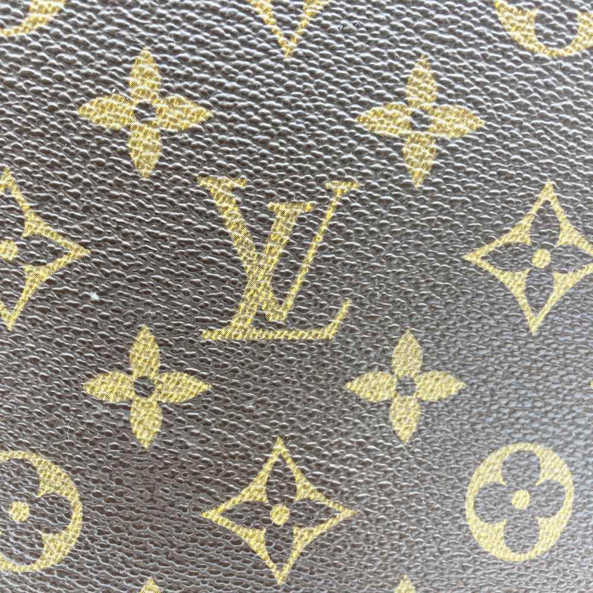 Louis Vuitton Brown Monogram Canvas Tote Bag