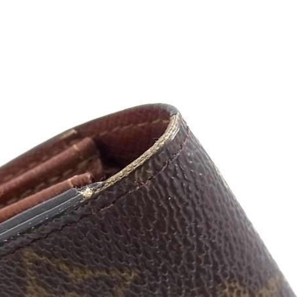 Louis Vuitton Monogram Brown Pvc Leather Long Wallet