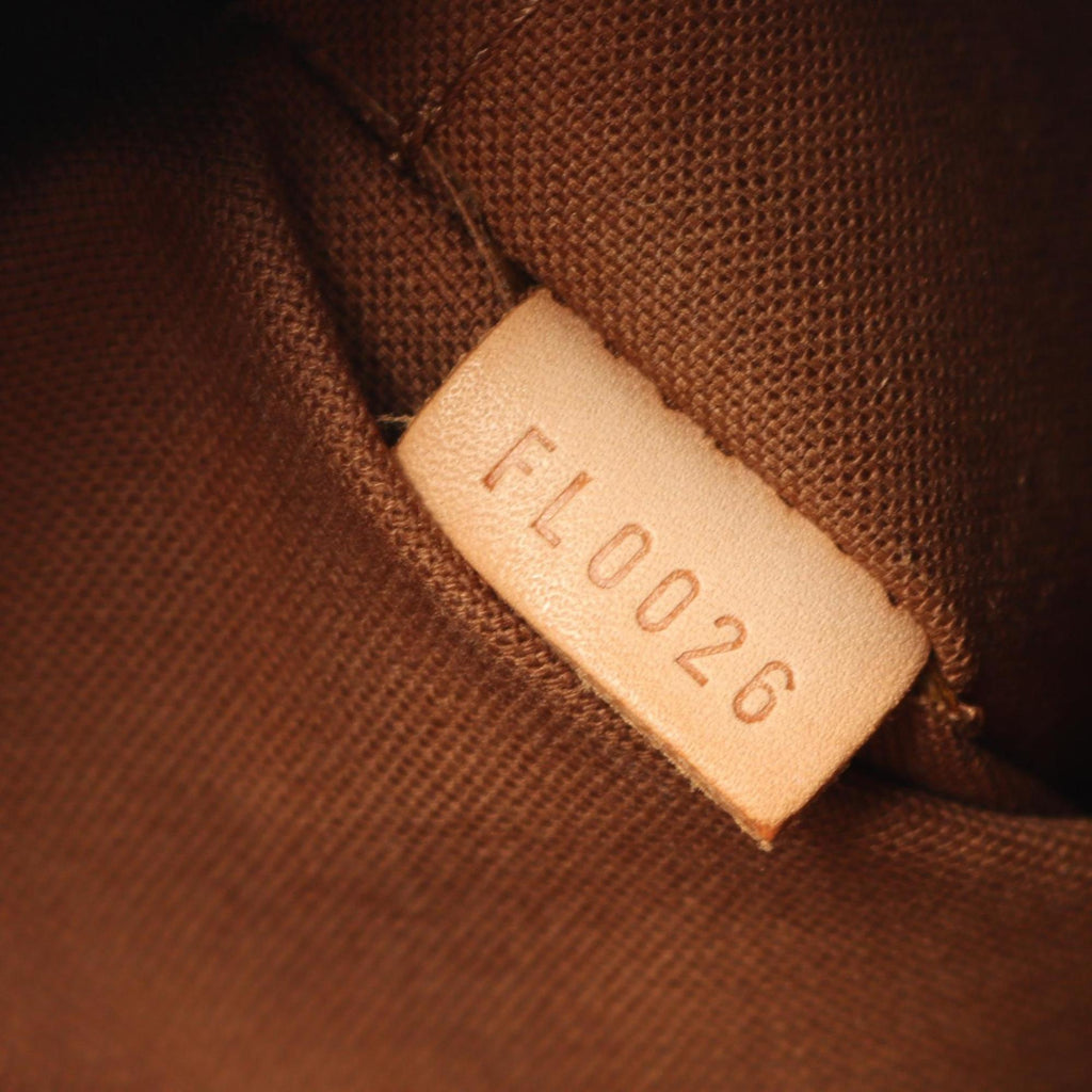Louis Vuitton Brown Monogram Coated Canvas Handbag