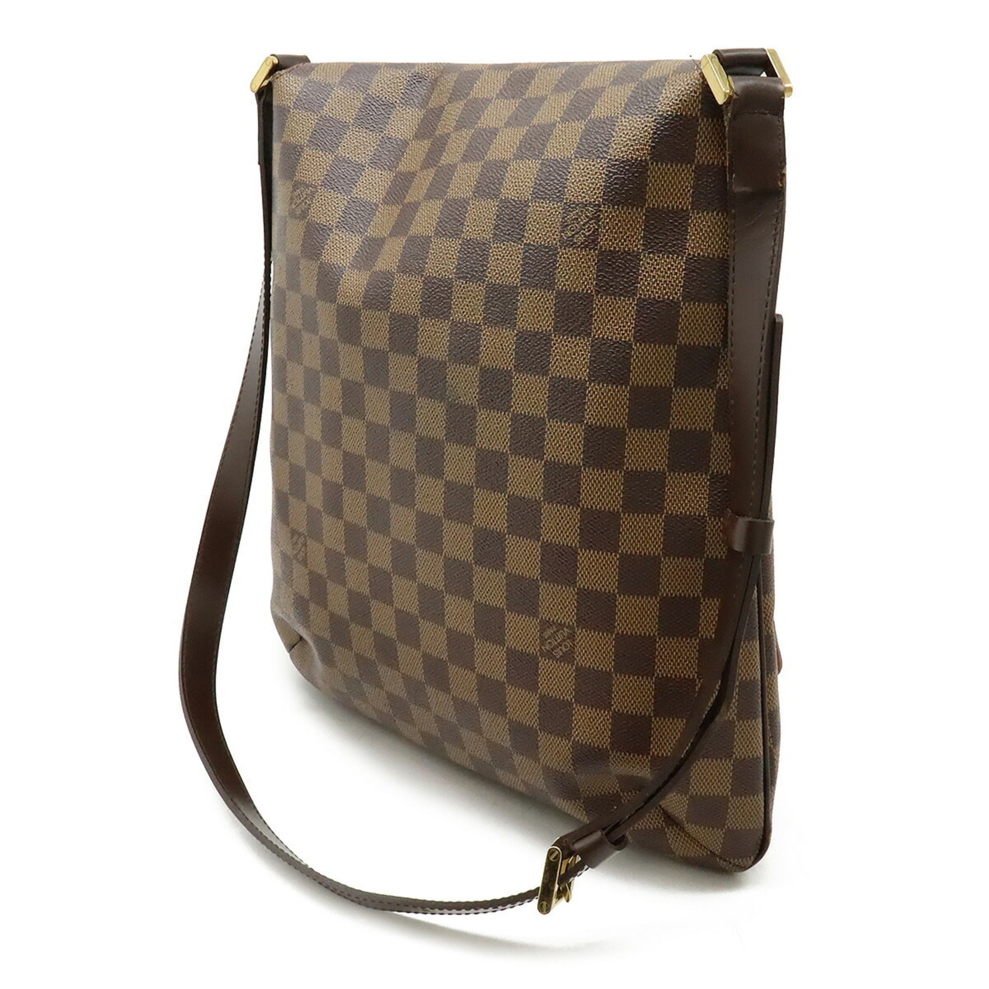 Louis Vuitton Brown Damier Canvas Pvc Shoulder Bag