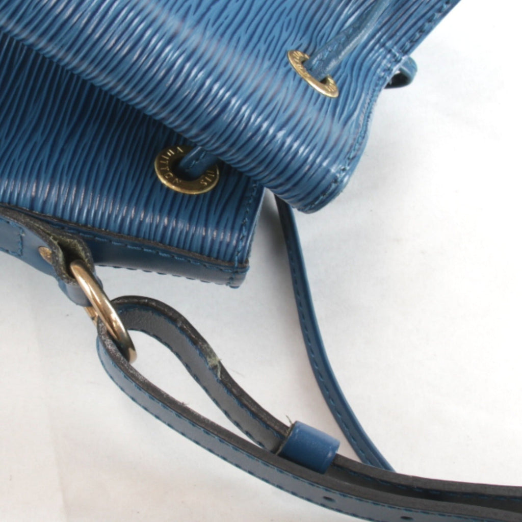 Louis Vuitton Blue Epi Leather Shoulder Bag