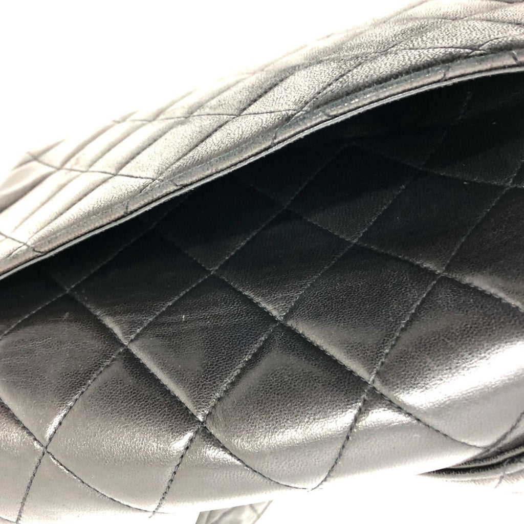 Chanel Black Leather Shoulder Bag